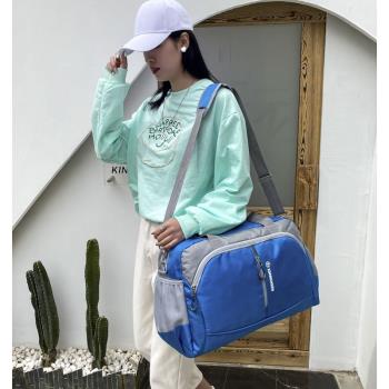 韓版可裝衣服包包女防水旅行袋
