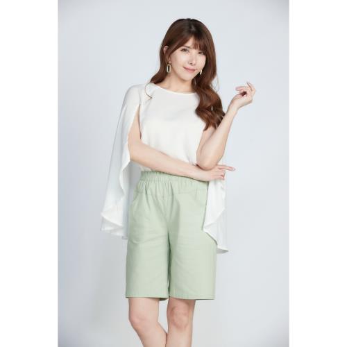 蘭陵夏日必備彈力冰凍顯瘦褲-獨