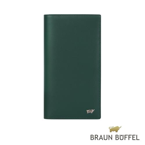 BRAUN BUFFEL LOUCHE 魅惑系列17卡長夾 - 綠色 BF508-631-BGA
