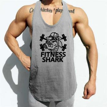健身工字型背心男士速干無袖T恤潮流性感運動訓練打底衫跑步衣服