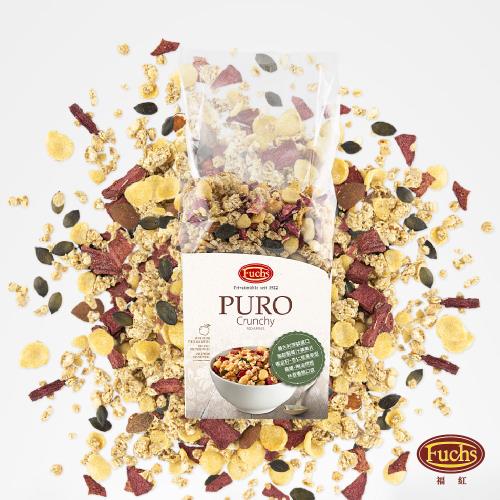 【Fuchs 福紅】紅蘋果穀物脆片 水果麥片350gx2包