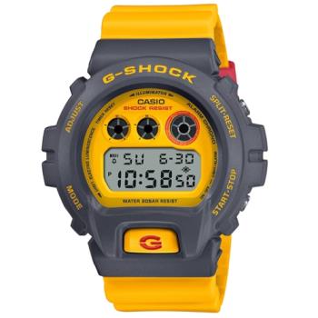 【CASIO 卡西歐】 G-SHOCK 復刻1994彩色運動電子錶 DW-6900Y-9 50mm