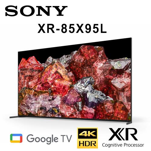 SONY XR-85X95L 85吋4K美規中文介面Mini LED智慧電視 保固2年基本安裝 另有XR-75X95L