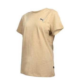 PUMA BETTER ESS 女基本系列織標短袖T恤-歐規 休閒 慢跑 上衣 純棉