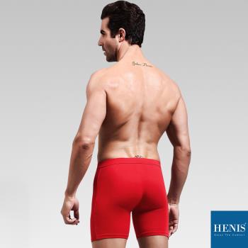 HENIS 莫代爾運動機能長版內褲 (紅色)