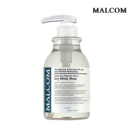 《MALCOM》自然主義沐浴乳520ml-白麝香