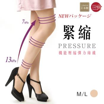 【M&M 日本製】1組-PS02 Frifla機能着圧彈力絲襪 1雙/組
