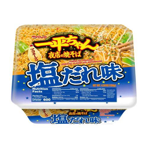 【日清】明星一平夜店炒麵速食麵-鹽味