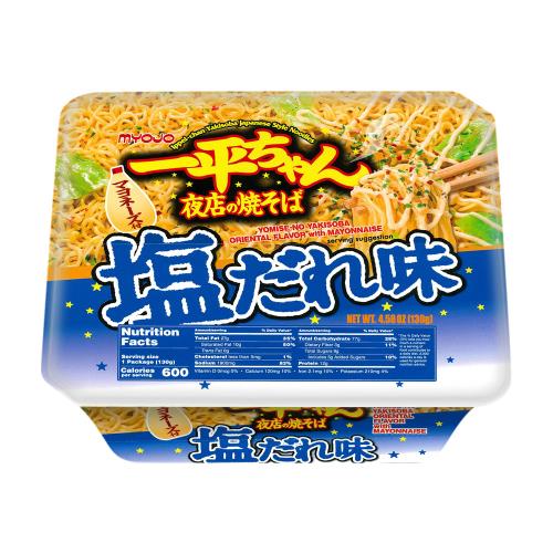 【日清】明星一平夜店炒麵速食麵-鹽味