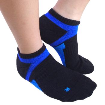 【Seraphic】厚底足弓加壓運動氣墊襪6雙組(MIT)-網 -慈濟