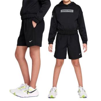 Nike Multi Dri-FIT 大童 黑 滾邊 運動 休閒 舒適 LOGO 短褲 DX5382-010
