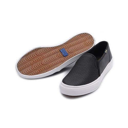 Keds double sale decker leather black