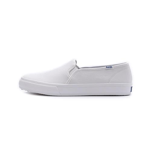 Keds double decker hot sale leather natural