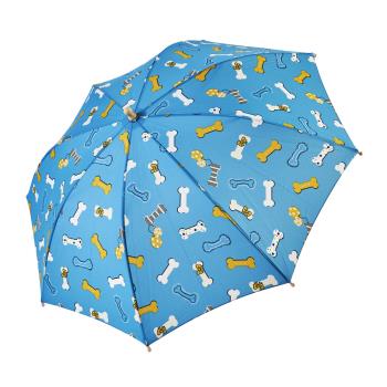 RAINSTORY雨傘-繽紛狗骨頭抗UV兒童手開直骨傘