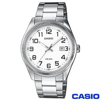 【卡西歐CASIO】經典簡約數字刻度指針男手錶(MTP-1302D-7B)