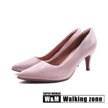 WALKING ZONE SUPER WOMAN空姐系列 尖頭時尚經典高跟鞋 女鞋-粉