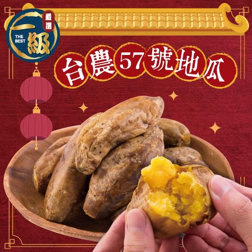 【一級任選】台農57號冰烤地瓜(500g/包)