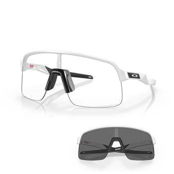 【OAKLEY】奧克力 Sutro lite 包覆式墨鏡 感光變色 運動太陽眼鏡 OO9463A 19 39mm 白框