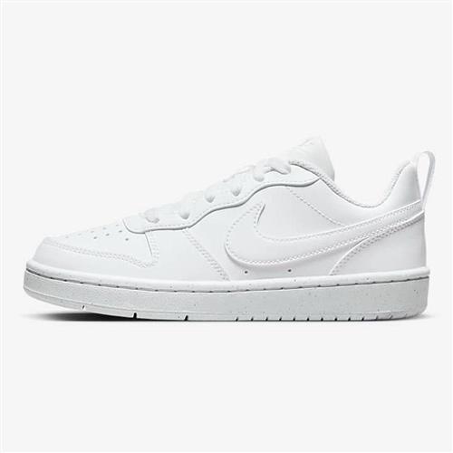 Nike 女鞋 大童鞋 休閒鞋 小AF1 Court Borough Low GS 全白【運動世界】DV5456-106