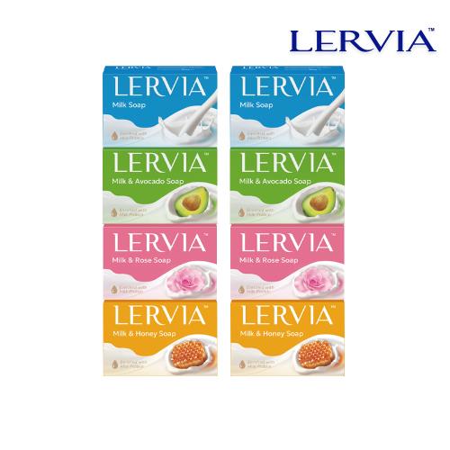 Lervia 牛奶香皂90gX8入