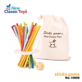 【荷蘭New Classic Toys】Pick Up Sticks平衡抽抽棒遊戲-10806