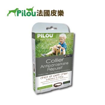 pilou 法國皮樂 第二代升級picaridin-非藥用防蚤蝨防蚊項圈-幼小型犬用-5kg上下-35cm(老狗虛弱狗適用)