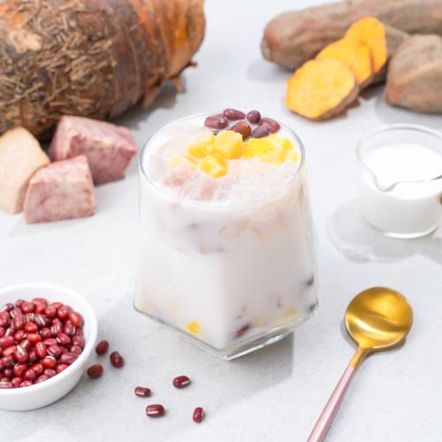 【蘭揚食品】Q啵摩摩喳喳200G-甜品-料理包解凍即食(奶素/素食/蔬食)