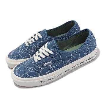 Vans 休閒鞋 Authentic 44 DX 男鞋 藍 白 Alva 縫線 帆布 滑板鞋 VN0005U8NVY