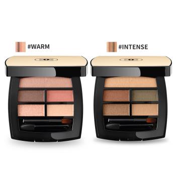 CHANEL 香奈兒 時尚裸光立體眼彩盤(4.5g)-#Warm/#INTENSE-任選-國際航空版