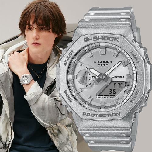 CASIO 卡西歐 G-SHOCK 科幻未來金屬色手錶(GA-2100FF-8A)