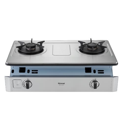 (全省安裝)林內二口爐嵌入爐彩焱瓦斯爐RBTS-L260S-NG1