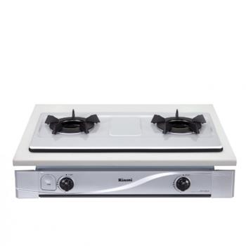 林內雙口內焰嵌入爐內焰爐鑄鐵爐架不鏽鋼瓦斯爐天然氣RBTS-N201S NG1