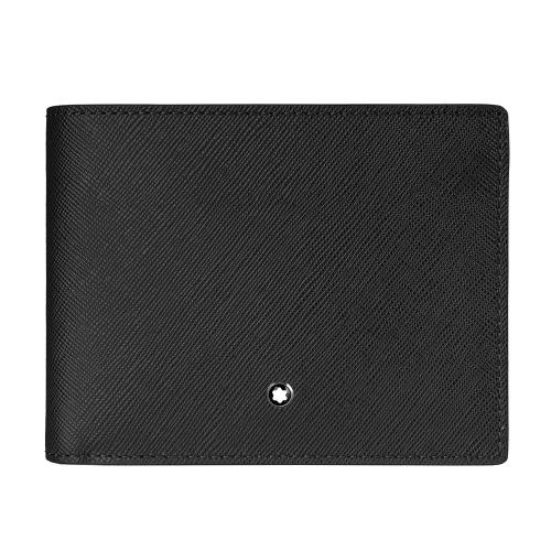 Montblanc 萬寶龍匠心系列 6卡牛皮短夾