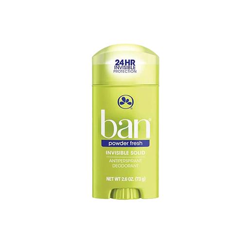 美國BAN盼-清新體香膏73g/罐-爽身粉香(深藍)(長效止汗,全天乾爽)