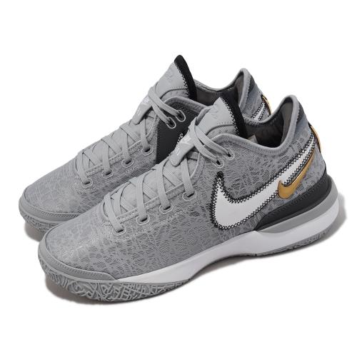 Nike 籃球鞋Zoom LeBron NXXT Gen EP 灰金LBJ 男鞋氣墊DR8788-004|會員