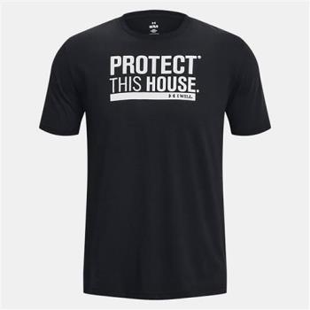 Under Armour UA 男裝 短袖上衣 棉 黑【運動世界】1379022-001