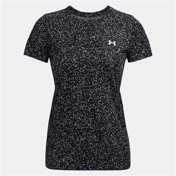 Under Armour UA 女裝 短袖上衣 歐規 黑【運動世界】1370947-001