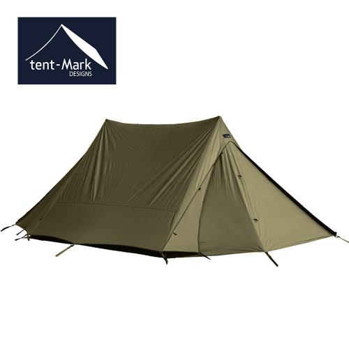 【廃盤品】TWO PEAKS CABIN TM-200167 日本tent-Mark DESIGNS】TWO PEAKS CABIN 雙峰帳TM-200167(TC棉帳高