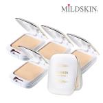MILDSKIN 白金光感柔白兩用粉餅5入組(網)