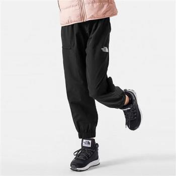 The North Face 北臉 童裝 長褲 防風 防潑水 多口袋 黑【運動世界】NF0A8740JK3