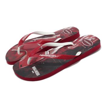Havaianas 拖鞋 Top Marvel 男鞋 女鞋 紅 白 漫威 鋼鐵人 人字拖 夾腳拖 巴西 哈瓦仕 41395113456U