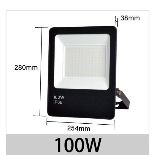 【青禾坊】歐奇OC 100W LED 戶外防水投光燈 投射燈-2入 (超薄 IP66投射燈 CNS認證 )
