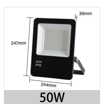 【青禾坊】歐奇OC 50W LED 戶外防水投光燈 投射燈-2入 (超薄 IP66投射燈 CNS認證 )