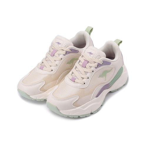 KANGAROOS DAZZLE 經典老爹鞋 白藍綠 KW32287 女鞋 鞋全家福