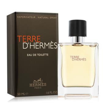 HERMES 愛馬仕 TERRE dHermes大地男性淡香水(50ml)-國際航空版