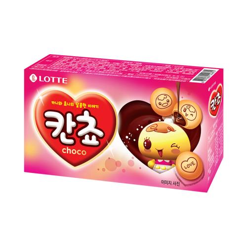 [Lotte]韓國樂天夾心餅乾球(巧克力風味)42g*10入/組)