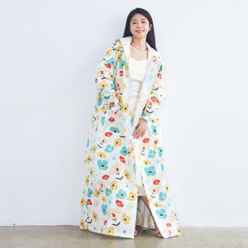 RAINSTORY雨衣-前扣式連身雨衣XL號(夏戀花漾)