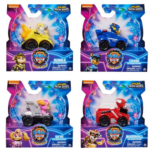 PAW Patrol汪汪隊立大功 電影版2 口袋賽車組(隨機出貨)