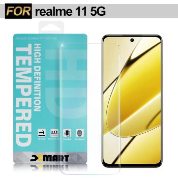 Xmart for realme 11 5G 薄型 9H 玻璃保護貼-非滿版