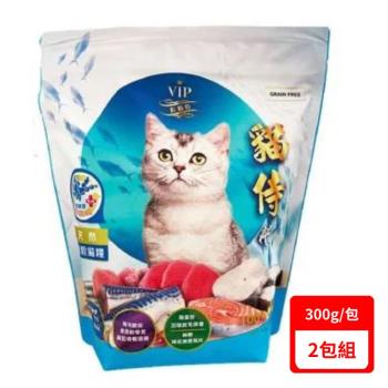 CATPOOL貓侍天然無穀貓糧-六種魚(藍貓侍) 300g X2入組